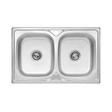 Кухонная мойка Kroner KRP Satin - 7948Z (0.8 мм) CV025445 фото