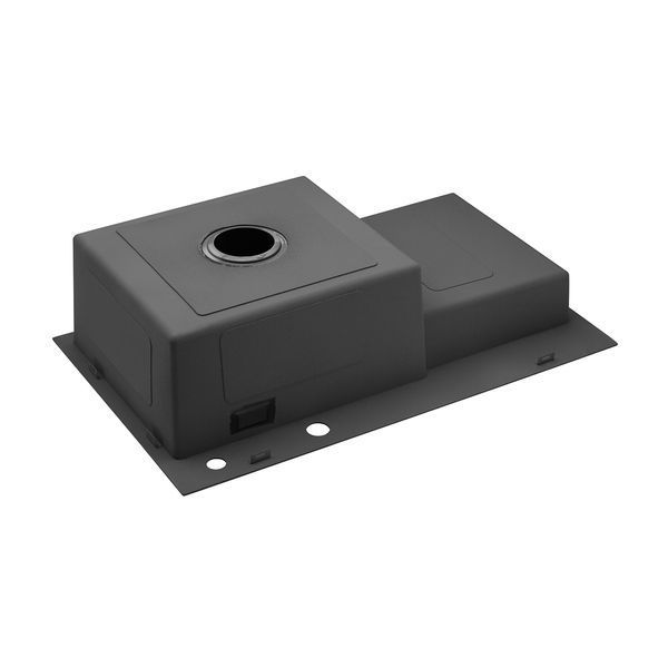 Кухонна мийка Kroner KRP Schwarze - 7848LHM PVD (3.0/1.0 мм) CV030023 фото
