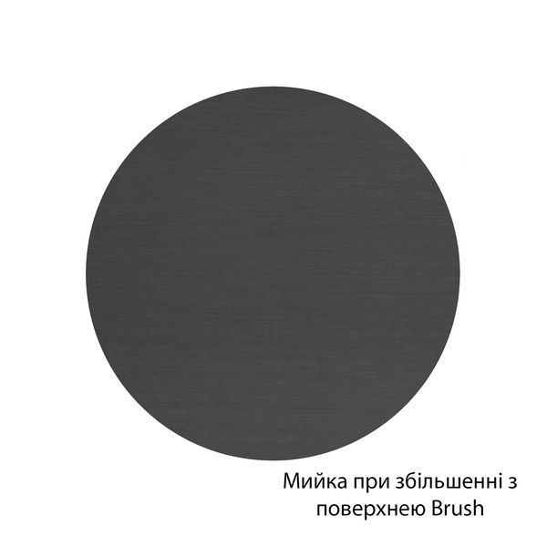 Кухонна мийка Kroner KRP Schwarze - 7848LHM PVD (3.0/1.0 мм) CV030023 фото