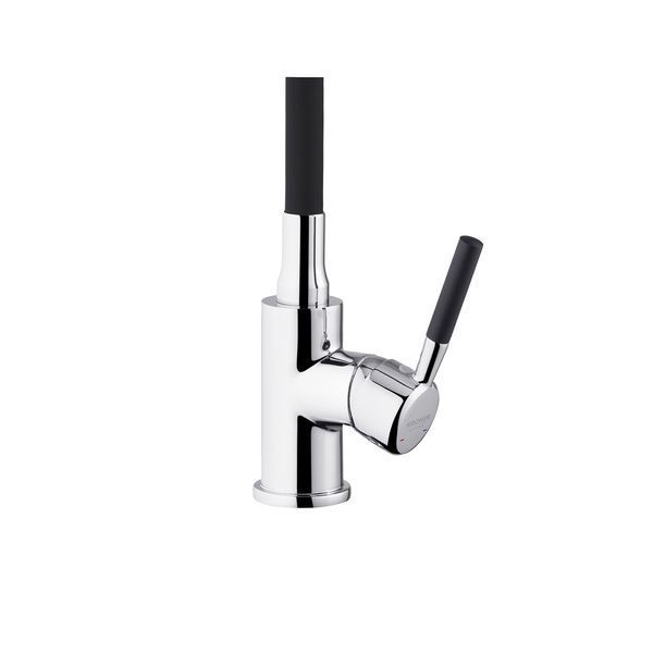 Комплект кухонна мийка Kroner Derby-6050HM Brush + cушарка для посуду Kroner Matte-SCH4333-2 + змішувач Kuche-C132BLK + дозатор Spender-016 CVS30141 фото