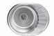 Кухонна мийка з нержавіючої сталі Platinum САТИН 5745 (0,6/170 мм) 11545 фото 1