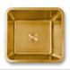 Золота мийка для кухні з нержавійки 45 см в стільницю Nett NG-4643 82 фото 3
