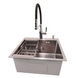 Комплект кухонної мийки Kraft KRF 5050 decor (3.0/1.0 мм) S3561 фото 2