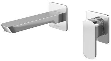 Смеситель для раковины (умывальника) KOHLMAN FOXAL CHROME + BOX скрытого монтажа QW180F фото