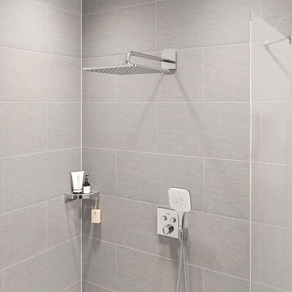 Душевая система скрытого монтажа термостатическая Grohe QuickFix Precision SmartControl Cube 34876000 CV033248 фото