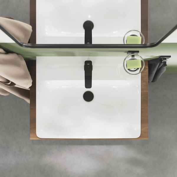 Змішувач для раковини Grohe QuickFix Dice ES S-Size 1018612430 з донним клапаном CV036204 фото