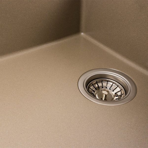 Гранитная мойка для кухни VALESO DIAMOND 8650 матовая Титан 49259 фото