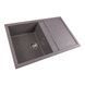 Гранитная мойка для кухни Platinum 7950 Selena матовая Микс 4019 фото 2