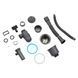 Комплект кухонної мийки Kraft KRF 4540 NANO BLACK (DECOR) PVD (3.0/1.0 мм) S3763 фото 14