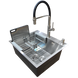 Комплект кухонної мийки Kraft KRF 5448 decor (3.0/1.0 мм) S3950 фото 1