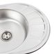 Кухонна мийка з нержавіючої сталі Platinum ДЕКОР 5745 (0,6/170 мм) 11551 фото 4