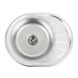 Кухонна мийка з нержавіючої сталі Platinum ДЕКОР 5745 (0,6/170 мм) 11551 фото 1