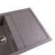 Гранитная мойка для кухни Platinum 7950 Selena матовая Микс 4019 фото 3