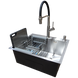 Комплект кухонної мийки Kraft KRF 5448 decor (3.0/1.0 мм) S3950 фото 3