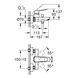 Змішувач для ванни Grohe QuickFix Dice 1018720000 CV036208 фото 2