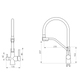 Комплект кухонной мойки Kraft HM 6045 DECOR (3.0/1.0 мм) S3714 фото 17