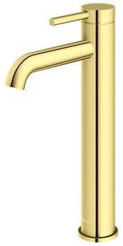 Смеситель для раковины (умывальника) KOHLMAN AXEL GOLD высокий QB170AGD фото