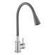Комплект кухонной мойка Kraft KRF 5050 decor (3.0/1.0 мм)+Смеситель для кухни Kroner KRP Edelstahl Klassisch &ndash; ESG031GRA S4357 фото 13