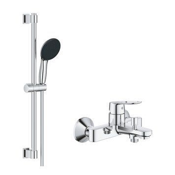 Змішувач для ванни Grohe BauLoop 23603000 з душовою стійкою Vitalio Start 26951001 CV037229 фото