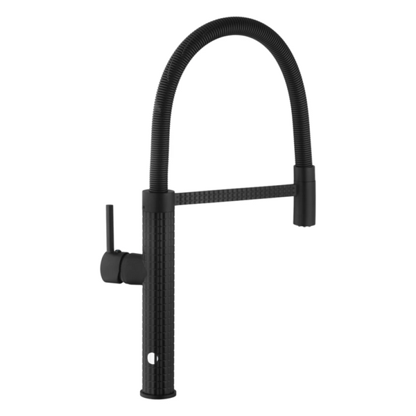 Комплект кухонної мийки&nbsp;Kroner KRP Schwarze - 60х50HM PVD (3.0/1.0 мм) S4704 фото