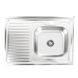 Кухонна мийка з нержавіючої сталі Platinum САТИН 8060 R (0,7/160 мм) 11444 фото 1