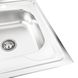 Кухонна мийка з нержавіючої сталі Platinum САТИН 8060 R (0,7/160 мм) 11444 фото 3