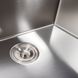 Кухонна мийка Platinum Handmade 650х450х220 (товщина 3,0/1,5 мм корзина та дозатор в комплекті) 23576 фото 8