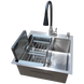 Комплект кухонної мийки Kraft KRF 5050 decor (3.0/1.0 мм) S14090 фото 3