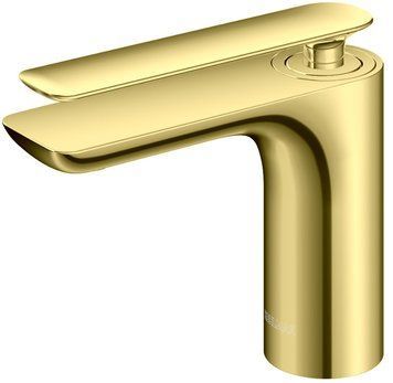 Змішувач для раковини (умивальника) KOHLMAN EXPERIENCE GOLD низький * QB100EGD фото
