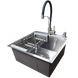 Комплект кухонної мийки Kraft KRF 5050 decor (3.0/1.0 мм) SM203704 фото 5