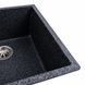 Гранитная мойка для кухни Platinum 4040 RUBA матовый. 41638 фото 4