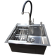 Комплект кухонної мийки Kraft KRF 5050 decor (3.0/1.0 мм) SM203704 фото 3