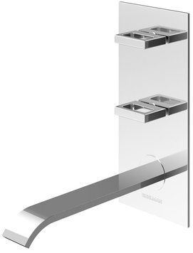 Смеситель для раковины (умывальника) KOHLMAN NEXEN-S CHROME + BOX скрытого монтажа SQW196U фото