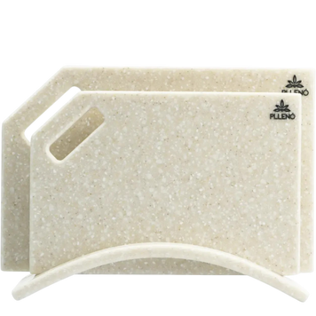 Набор кухонных досок из искусственного камня Pllen&oacute; beige mottle mini S10580 фото