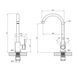 Змішувач для кухні Agua Elposo-INOX035 CV035455 фото 1