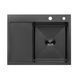 Кухонная мойка Kroner KRP Schwarze - 6350RHM PVD (3.0/1.0 мм) CV031323 фото 7