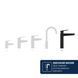 Змішувач для раковини Grohe QuickFix Dice XL-Size 1018922430 CV036221 фото 8