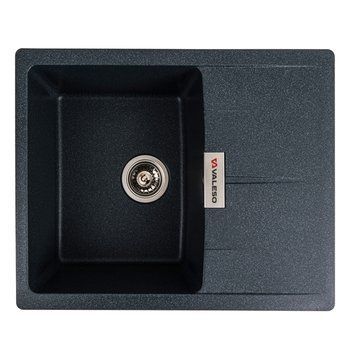 Гранітна мийка для кухні VALESO ZIRKONE 6250 матова Антрацит 49143 фото