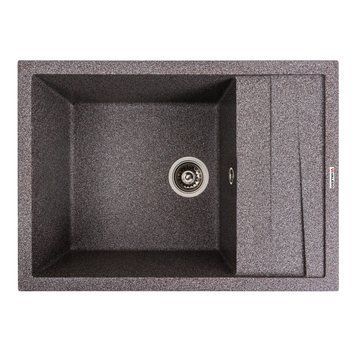 Гранитная мойка для кухни VALESO CASCADA 7050 матовая Микс 48932 фото