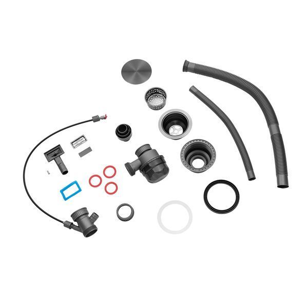 Кухонна мийка Kroner KRP Schwarze - SET7545F4HM PVD (3.0/0.8 мм) CV036722 фото