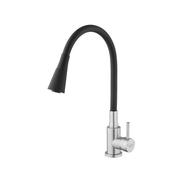 Смеситель для кухни Kroner KRP Edelstahl Klassisch - ESG031BLK CV035371 фото