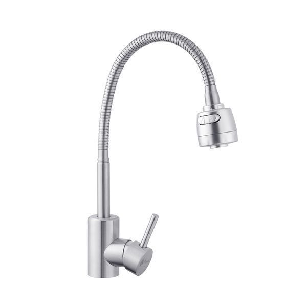 Смеситель для кухни с гибким изливом Agua Acero - INOX035-2 CV023291 фото