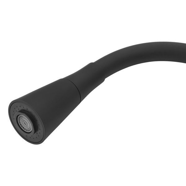 Комплект кухонної мийки Kraft HM 6845 NANO BLACK S4875 фото