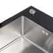 Кухонная стеклянная мойка Germece Handmade Black Glass (600х510х200) 2745 фото 5