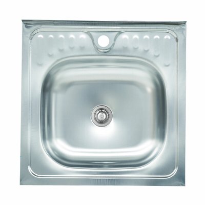 Мийка кухонна з нержавіючої сталі Platinum 5050 (0,4/120 мм) 11792 фото