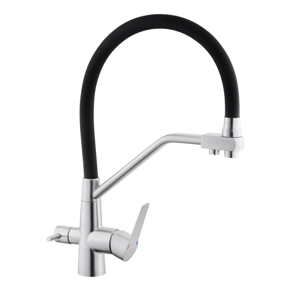 Комплект кухонної мийки Kraft KRF 5050 decor (3.0/1.0 мм) S4984 фото