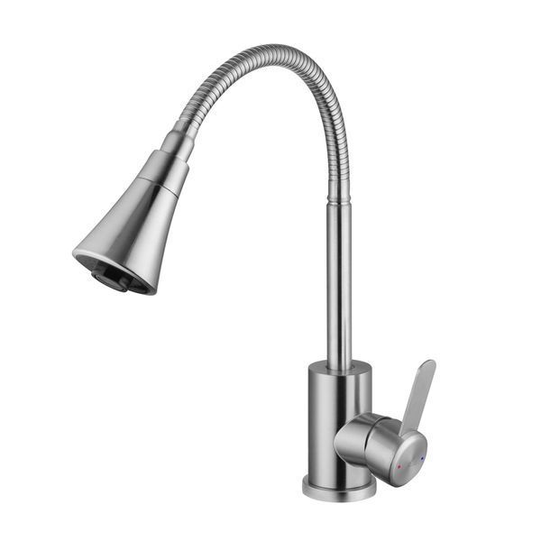 Смеситель для кухни Agua Elposo-INOX031 CV035457 фото