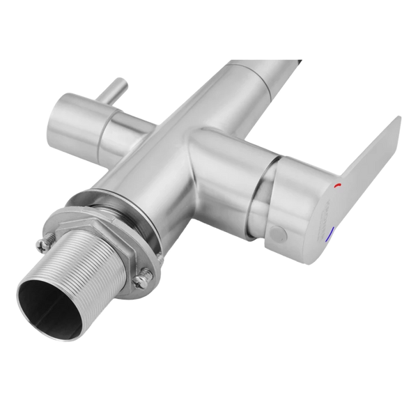 Комплект кухонної мийки Kraft KRF 5050 decor (3.0/1.0 мм) S4984 фото