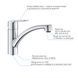 Набор смесителей 4 в 1 для ванной комнаты и кухни Grohe QuickFix Start M-Size UA202301KE CV030617 фото 12