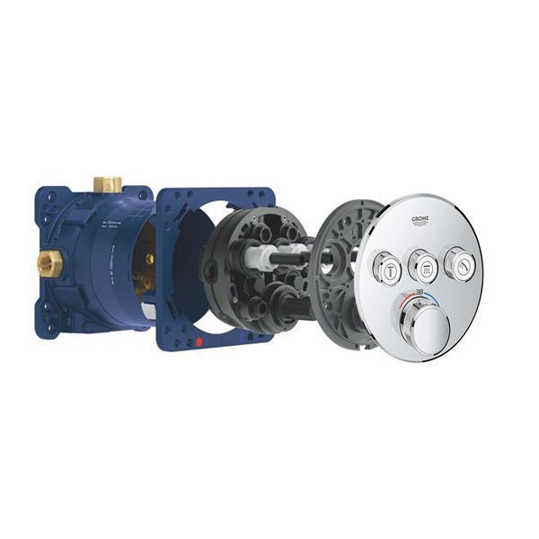 Душевая система скрытого монтажа термостатическая Grohe QuickFix SmartControl UA202802R3 CV033607 фото